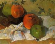 保罗 高更 : Apples and Bowl